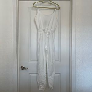 Never worn white jumpsuit